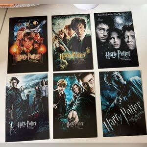 Harry Potter 6 Postcard Set Museum of Science & Industry Chicago Exclusive